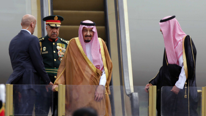 Kedatangan Raja Arab Saudi, Salman bin Abdulaziz al-Saud, di Indonesia.