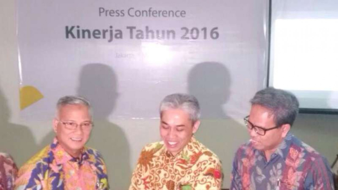 Press Conference Bank Syariah Mandiri Kinerja tahun 2016.