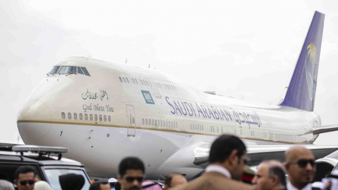 Pesawat terbang Raja Salman 