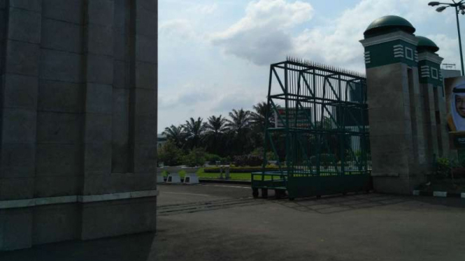 Pintu Gerbang DPR dibuka kembali usai kunjungan Raja Salman