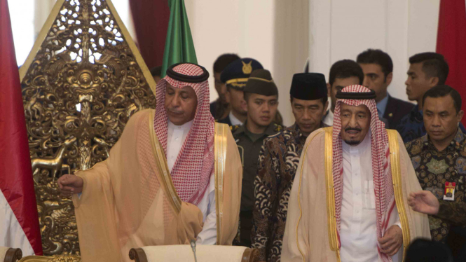 Pertemuan Raja Salman dengan Tokoh Islam Indonesia.