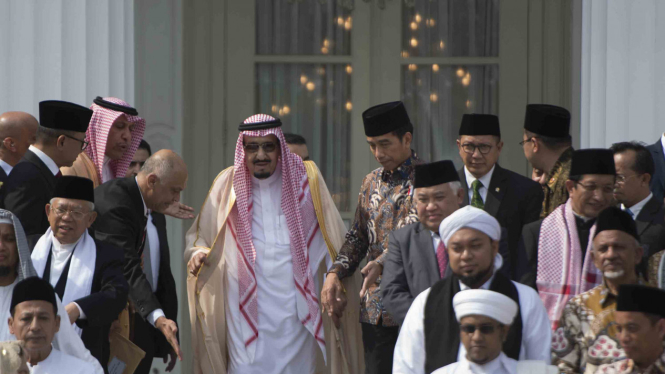 Pertemuan Raja Salman dengan Tokoh Islam Indonesia