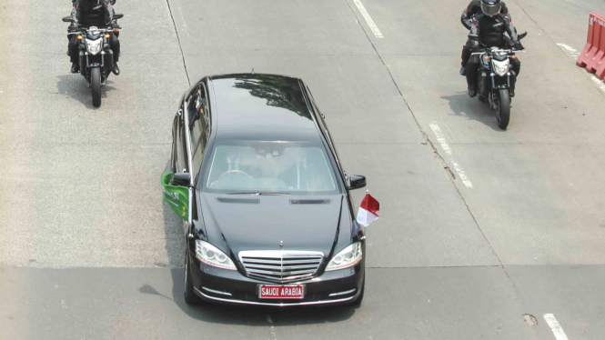 Mobil yang Digunakan Raja Salman saat berada di Jakarta.
