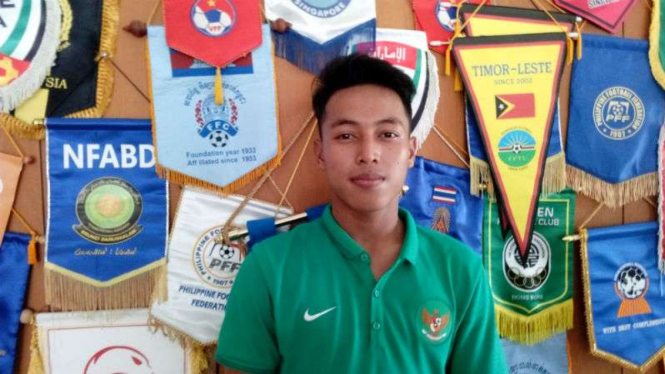 Pemain seleksi Timnas Indonesia U-19, Mario Nur Cahyo
