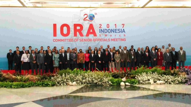 21 Negara hadiri peresmina KTT IORA 2017 di JCC, Jakarta.