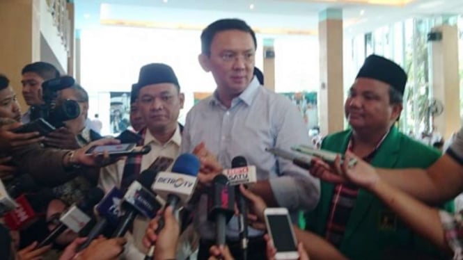 Gubernur DKI non-aktif, Basuki Tjahaja Purnama.