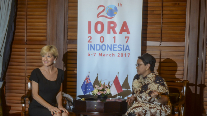 Pertemuan Bilateral Menlu Australia dan Menlu Indonesia