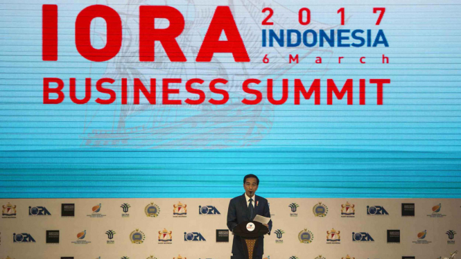 Presiden Jokowi Buka Rangkaian KTT IORA 2017