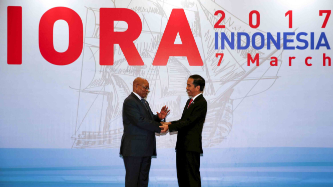 Pembukaan KTT IORA ke-20 di Jakarta - Presiden Joko Widodo | Presiden Afrika Selatan Jacob Zuma