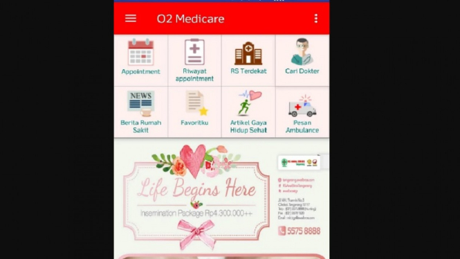 Aplikasi O2 Medicare