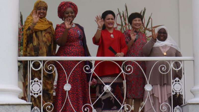 Lima istri kepala negara anggota IORA di Istana Bogor
