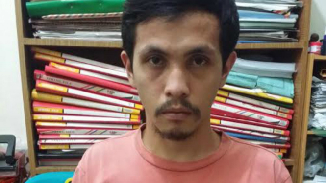 Frans Oloan Sianturi?, narapidana di Rutan Kelas IA Tanjung Gusta Medan.