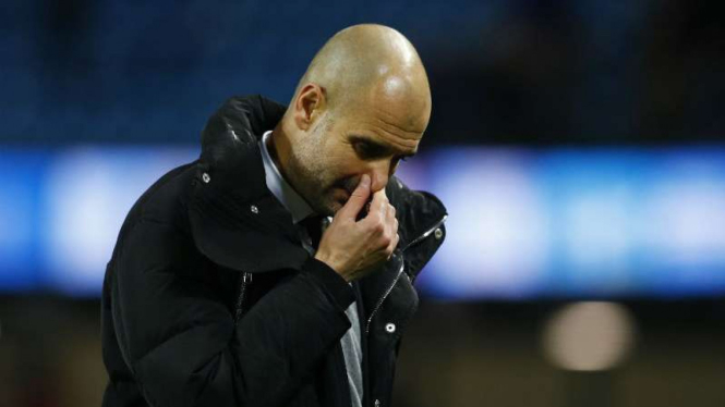 Manajer Manchester City, Pep Guardiola.