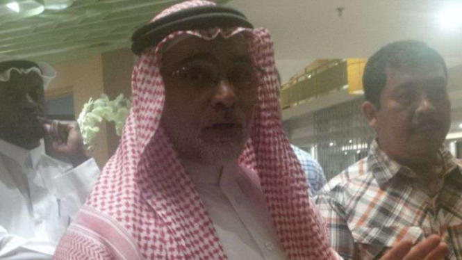 Duta Besar ?Arab Saudi untuk Indonesia, Osama bin Mohammed Abdullah al-Shuaibi.