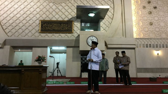 Menteri Agama resmikan pemajangan Kiswah di Masjid Istiqlal