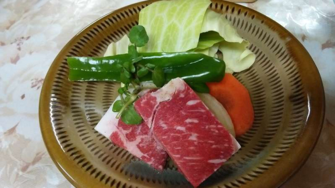 Makanan Jepang Sashimi.