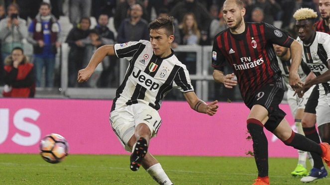 Juventus Menang Kontroversial Atas Milan 