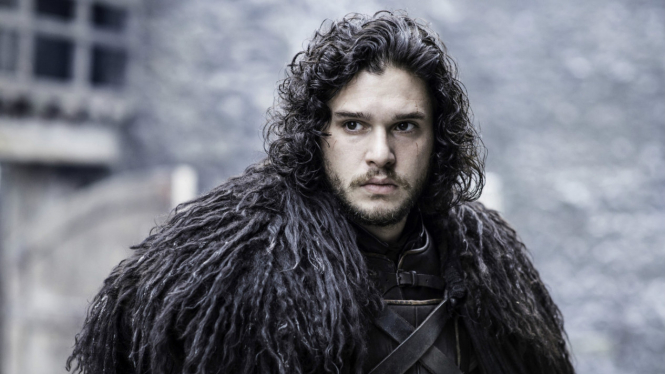 Kit Harington sebagai Jon Snow di Game of Thrones