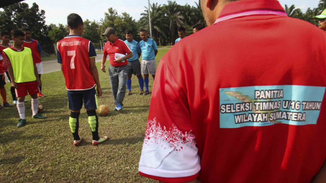 Seleksi Pemain Timnas U-16 Regional Sumatera