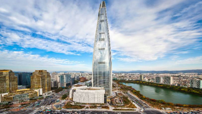 Lotte World Tower, Korea Selatan