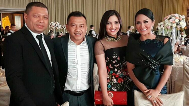 Anang, Ashanty, Krisdayanti dan Raul Lemos.