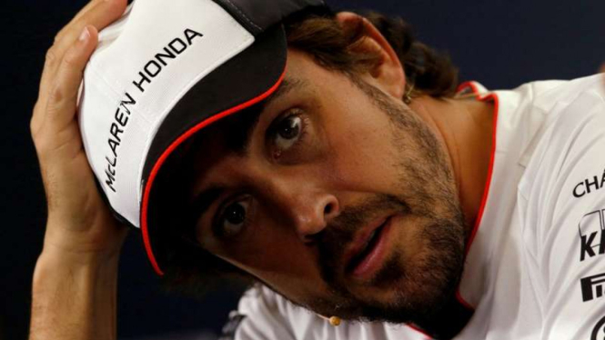 Pembalap McLaren-Honda, Fernando Alonso