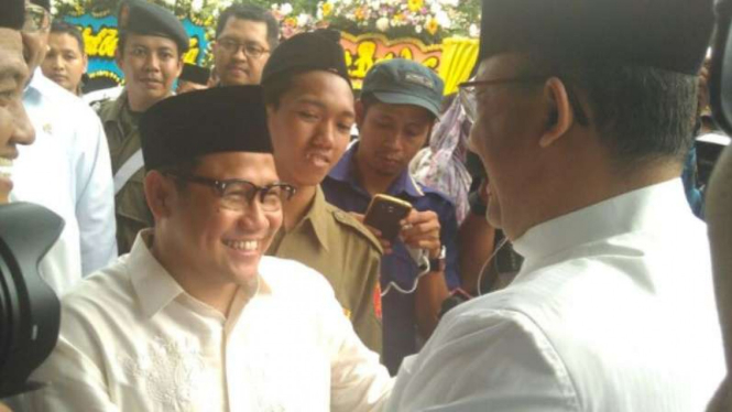 Muhaimin Iskandar dan Anies Baswedan.