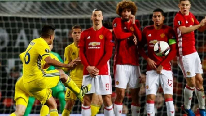 Duel Manchester United vs FC Rostov