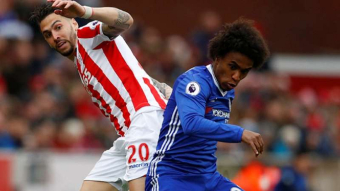 Duel Stoke City vs Chelsea