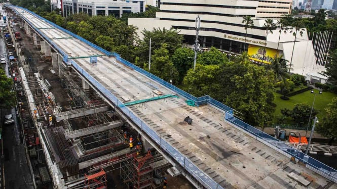 Pembangunan Jalur MRT di Jakarta