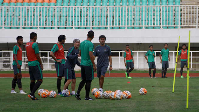 Timnas Indonesia U-22 Berlatih.