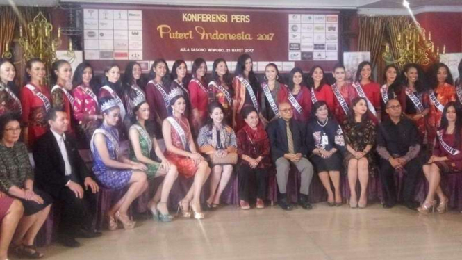 Konferensi Pers Putri Indonesia 2017