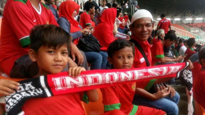 Suporter Timnas Indonesia