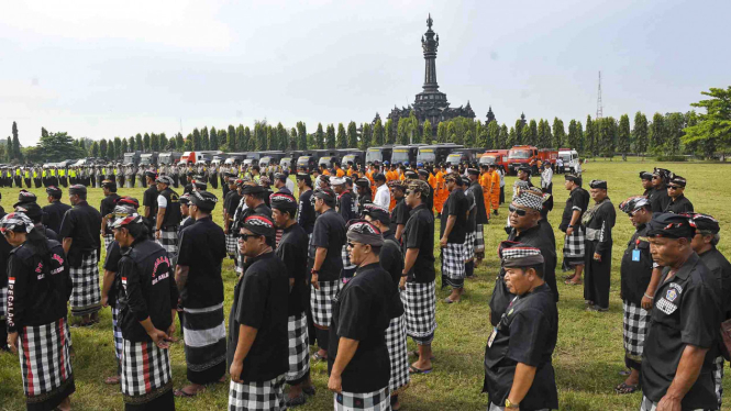 Bali Bersiap Merayakan Hari Raya Nyepi - Pengamanan