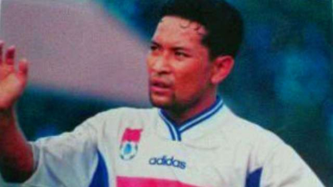 Gelandang legendaris Persib Bandung, Yudi Guntara