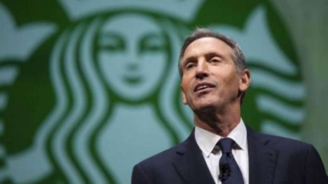 CEO Starbucks, Howard Schultz.