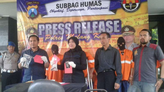 Gelar perkara pencurian kendaraan bermotor di Polres Malang Kota