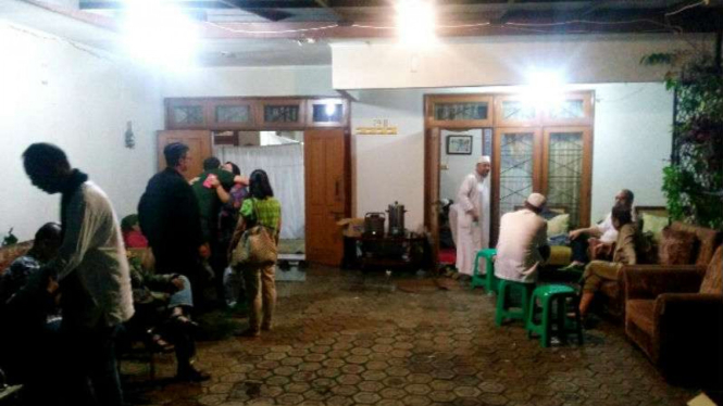 Rumah duka wartawan senior Ahmad Taufik