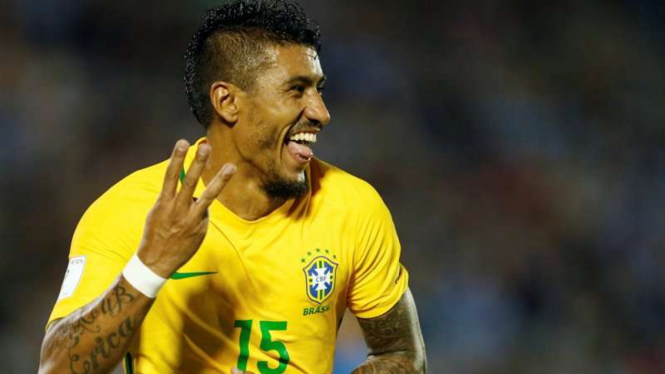 Pemain Timnas Brasil, Paulinho, ke Barcelona.