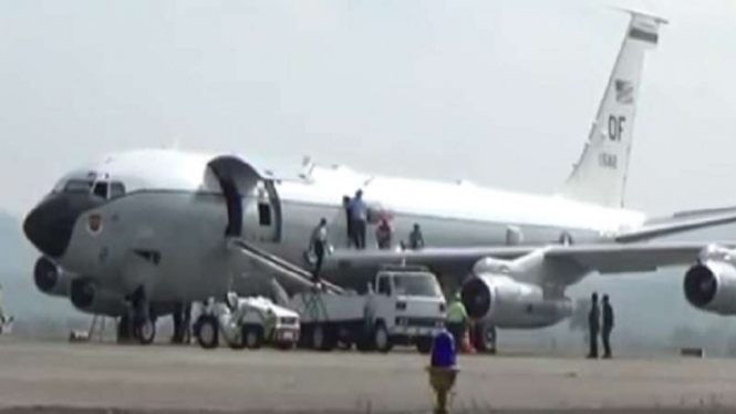 Pesawat militer AS mendarat darurat di Bandara Lanud Iskandar Muda Aceh