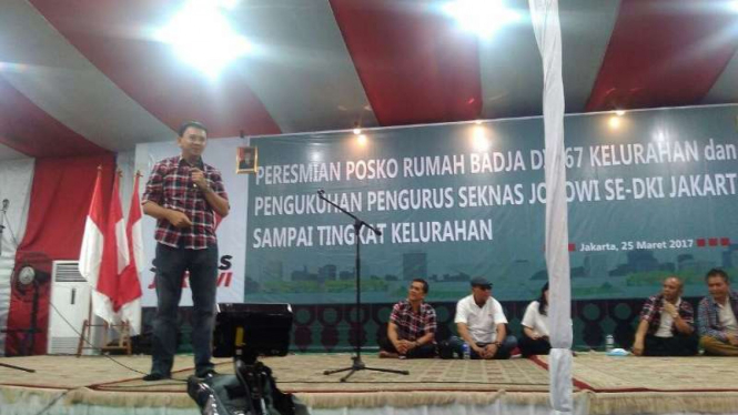 Relawan pendukung Jokowi nyatakan dukungan bagi Ahok - Djarot 