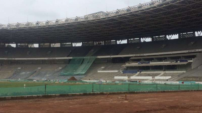 Stadion Utama Gelora Bung Karno jelang Asian Games