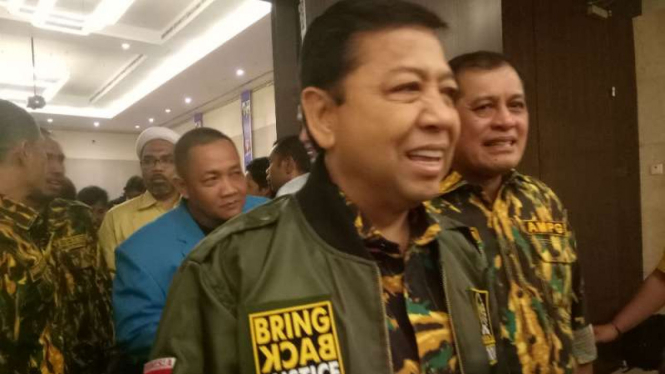 Ketua Umum Dewan Pengurus Pusat (DPP) Partai Politik Golkar Setya Novanto