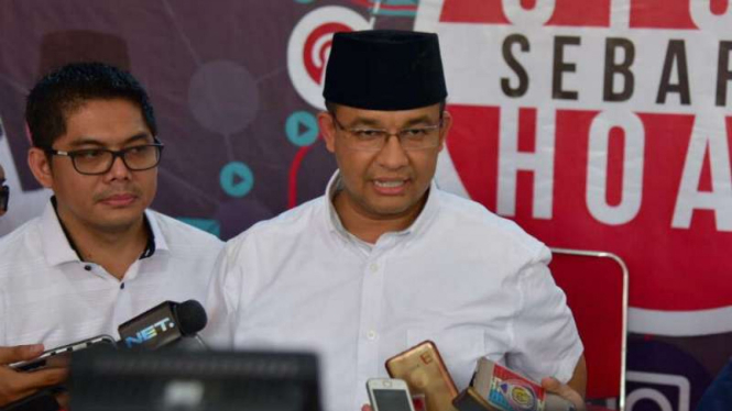 Calon gubernur DKI Jakarta, Anies Baswedan. 