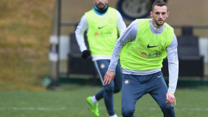 Gelandang Inter Milan, Marcelo Brozovic