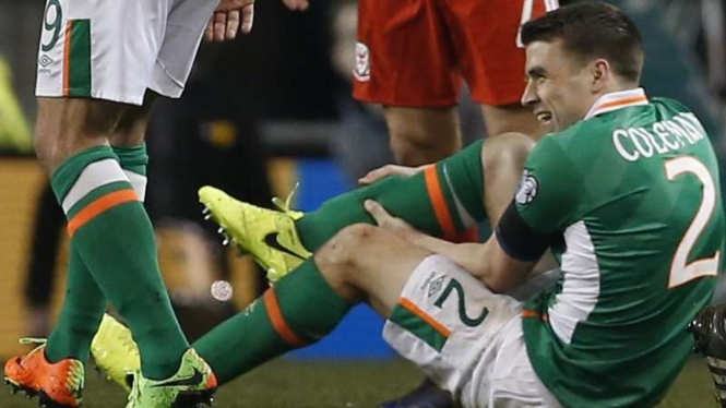 Pemain belakang Timnas Republik Irlandia, Seamus Coleman