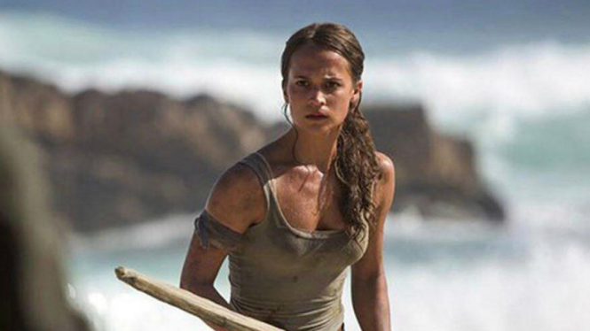 Alicia Vikander dalam film Tomb Raider