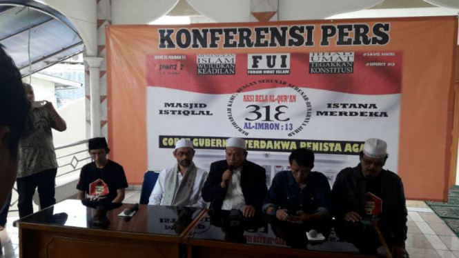 FUI konferensi pers tentang aksi 313