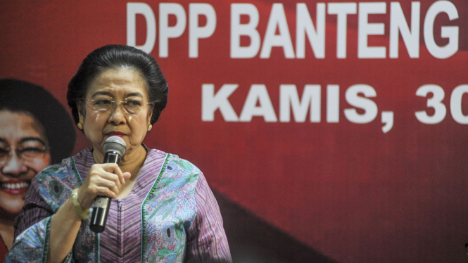 Megawati Soekarnoputri, Ketua Umum DPP PDIP.