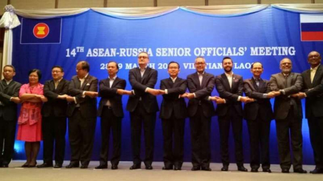 Pertemuan Pejabat Senior ASEAN dan Rusia di Laos 28-29 Maret 2017.